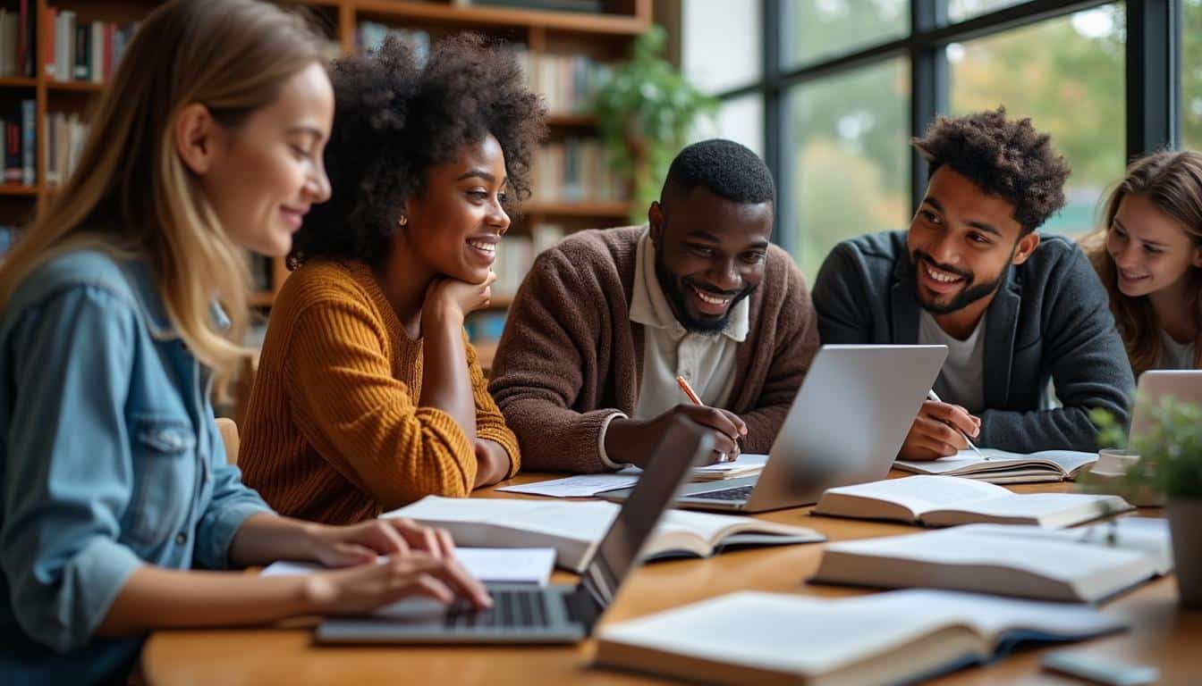 découvrez comment l'entraide morale entre les membres renforce la dynamique et la réussite au sein du groupe d'étude.