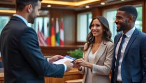 découvrez comment la délivrance des visas d'entrée souligne l'excellence et l'engagement de la diplomatie consulaire dans la facilitation des échanges internationaux.