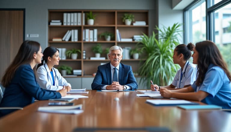 découvrez comment le directeur d'hôpital joue un rôle clé dans la négociation avec les syndicats de soignants pour garantir un dialogue social efficace et la qualité des soins.