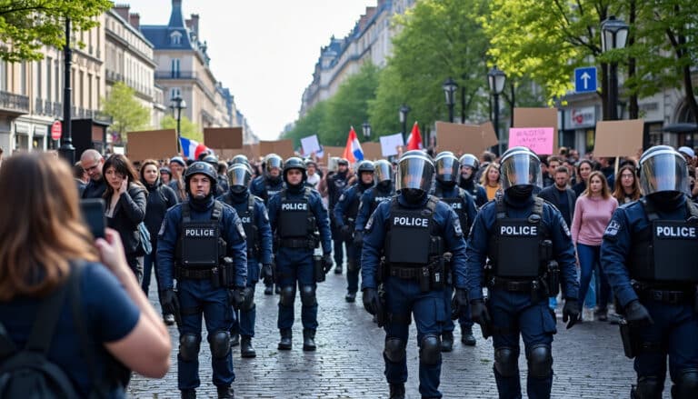 découvrez comment la police nationale assure la sécurité lors des manifestations urbaines pour protéger les citoyens et garantir l'ordre public.