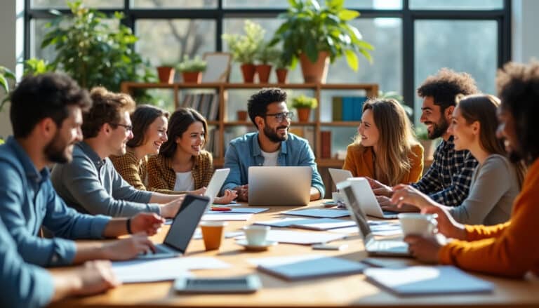 découvrez comment l'émulation collective dynamise et motive les participants au sein du groupe d'étude, favorisant ainsi un apprentissage collaboratif efficace.