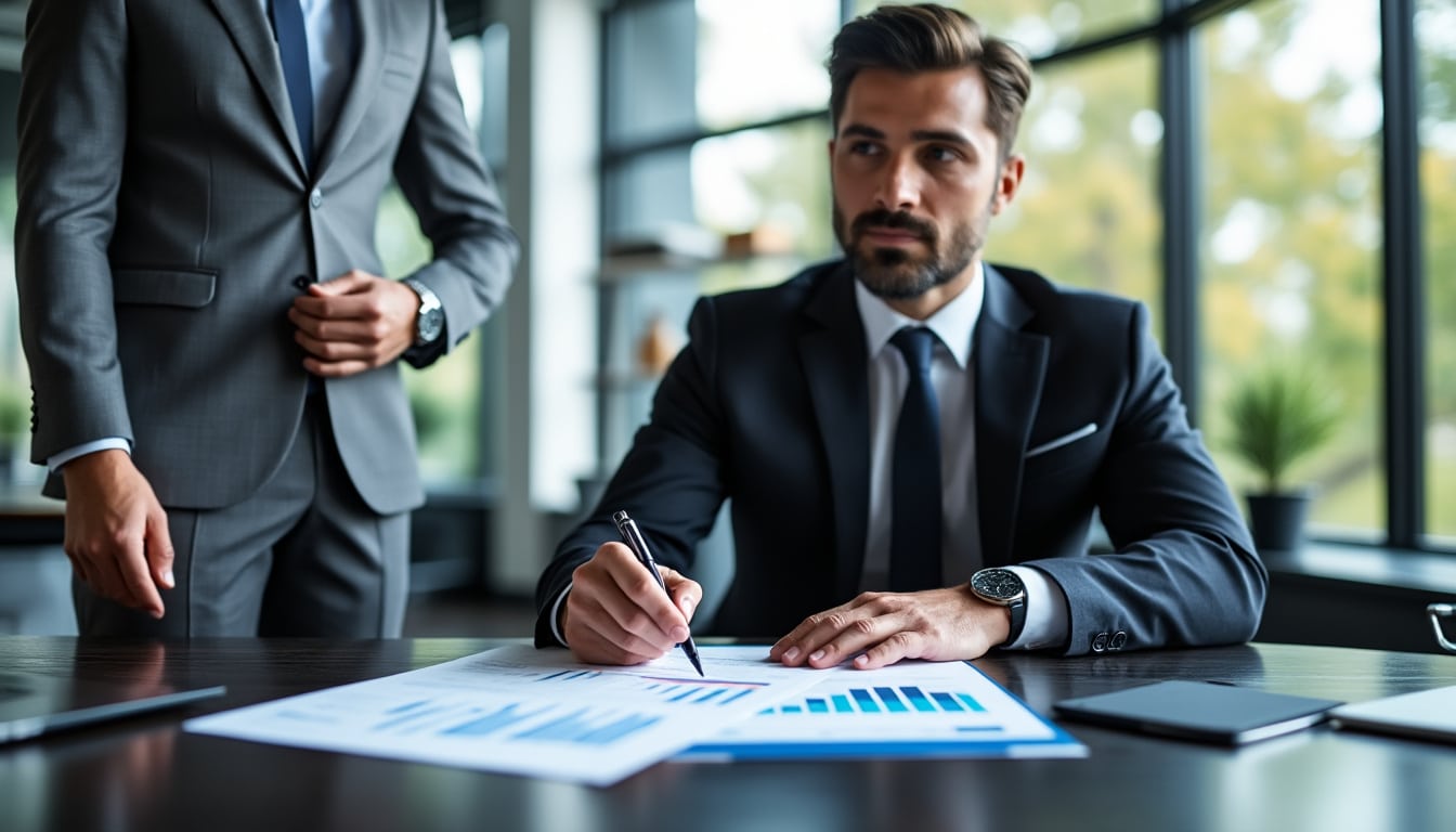 la validation du document par le supérieur garantit l'authenticité et la conformité du rapport d'activité.
